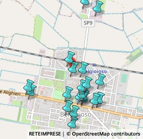 Mappa Via Fratelli Rosselli, 27011 Belgioioso PV, Italia (0.5205)