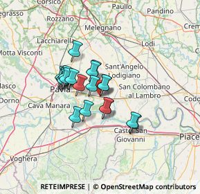 Mappa Via Fratelli Rosselli, 27011 Belgioioso PV, Italia (9.4035)