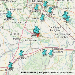 Mappa Strada Costa Caroliana, 27100 Pavia PV, Italia (23.0865)