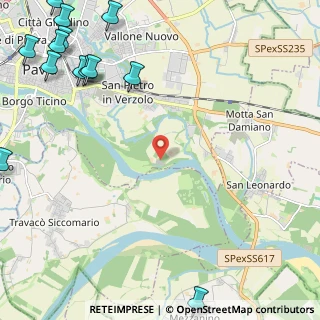 Mappa Strada Costa Caroliana, 27100 Pavia PV, Italia (3.71308)