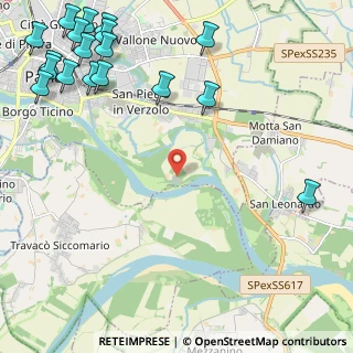 Mappa Strada Costa Caroliana, 27100 Pavia PV, Italia (3.40667)