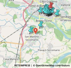 Mappa Via Po, 27028 San Martino Siccomario PV, Italia (2.30474)