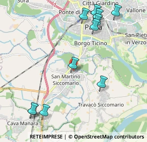 Mappa Via Po, 27028 San Martino Siccomario PV, Italia (2.55091)