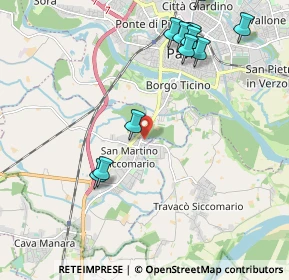 Mappa Via Po, 27028 San Martino Siccomario PV, Italia (2.37909)