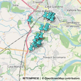 Mappa Via Po, 27028 San Martino Siccomario PV, Italia (1.4145)
