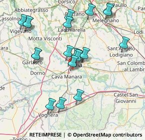 Mappa Via Po, 27028 San Martino Siccomario PV, Italia (16.0955)