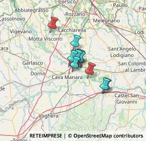 Mappa Via Po, 27028 San Martino Siccomario PV, Italia (7.20818)