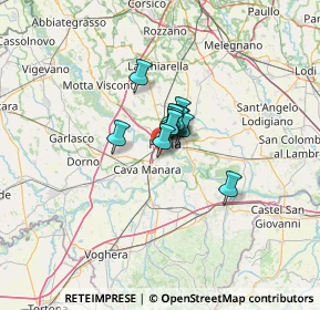 Mappa Via Po, 27028 San Martino Siccomario PV, Italia (5.45583)