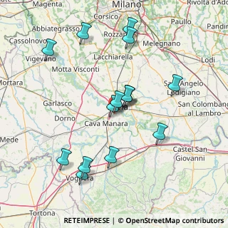 Mappa Via Po, 27028 San Martino Siccomario PV, Italia (14.95933)