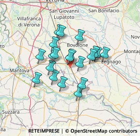 Mappa Via Paglia, 37054 Nogara VR, Italia (10.499)