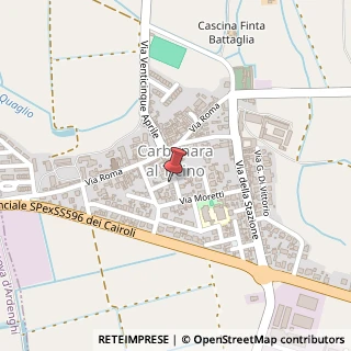 Mappa Via Mazzini, 7, 27020 Carbonara al Ticino, Pavia (Lombardia)