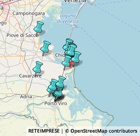 Mappa Via I Maggio, 30015 Chioggia VE, Italia (10.535)