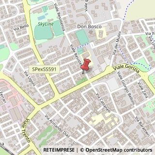 Mappa Viale Resistenza, 2, 26845 Codogno, Lodi (Lombardia)