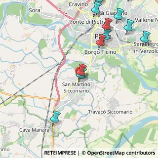 Mappa Via Gabba, 27028 San Martino Siccomario PV, Italia (2.92)
