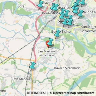 Mappa Via Gabba, 27028 San Martino Siccomario PV, Italia (3.00222)