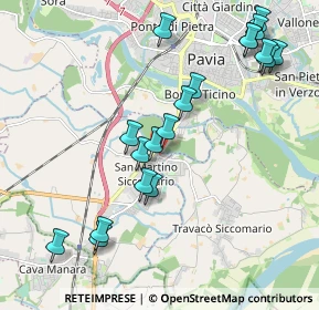 Mappa Via Gravellone, 27028 San Martino Siccomario PV, Italia (2.20316)