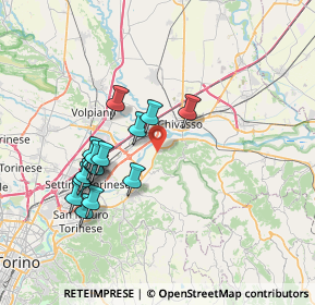 Mappa Via Don Logo Domenico, 10090 San Raffaele Cimena TO, Italia (6.89)