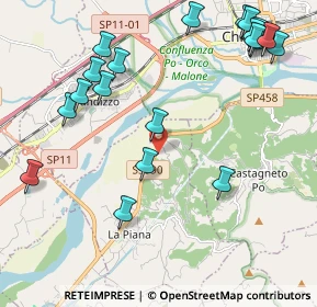 Mappa Via Don Logo Domenico, 10090 San Raffaele Cimena TO, Italia (2.606)