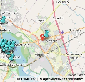 Mappa Via Camillo Benso Conte di Cavou, 46030 Mottella MN, Italia (3.4265)