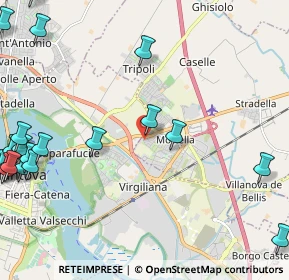 Mappa Via Camillo Benso Conte di Cavou, 46030 Mottella MN, Italia (3.29)