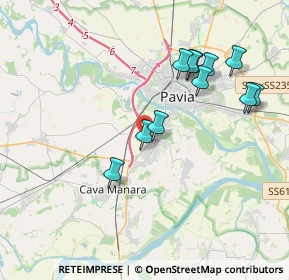 Mappa Via Brodolini, 27028 San Martino Siccomario PV, Italia (3.70455)