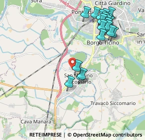 Mappa Via Brodolini, 27028 San Martino Siccomario PV, Italia (2.2915)