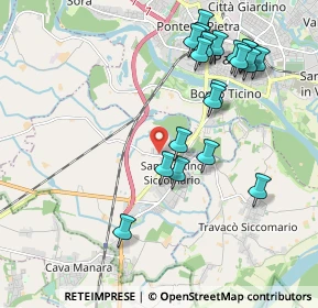 Mappa Via Brodolini, 27028 San Martino Siccomario PV, Italia (2.14)