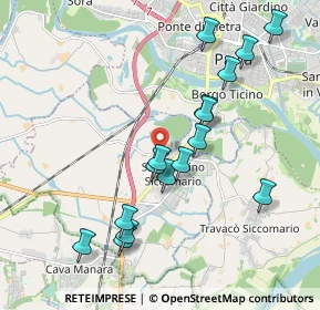 Mappa Via Brodolini, 27028 San Martino Siccomario PV, Italia (1.955)