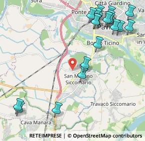 Mappa Via Brodolini, 27028 San Martino Siccomario PV, Italia (2.73789)