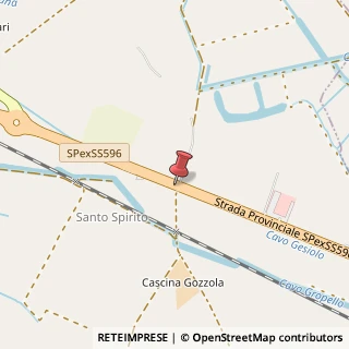 Mappa Cascina S. Spirito, 27027 Gropello Cairoli PV, Italia, 27027 Gropello Cairoli, Pavia (Lombardia)