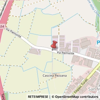 Mappa Via Piemonte,  35, 27028 San Martino Siccomario, Pavia (Lombardia)