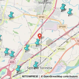 Mappa Strada Poglia, 10036 Settimo Torinese TO, Italia (3.68154)