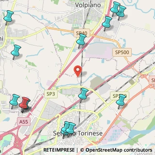 Mappa Strada Poglia, 10036 Settimo Torinese TO, Italia (3.36733)