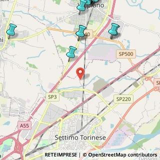 Mappa Strada Poglia, 10036 Settimo Torinese TO, Italia (3.56053)