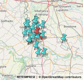 Mappa Via Guido Rossa, 46030 Mottella MN, Italia (9.9145)