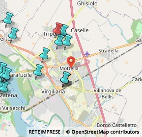 Mappa Via Guido Rossa, 46030 Mottella MN, Italia (2.8575)