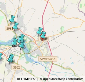 Mappa Via Guido Rossa, 46030 Mottella MN, Italia (5.05273)