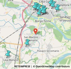 Mappa Via Loriga, 27028 San Martino Siccomario PV, Italia (2.86769)