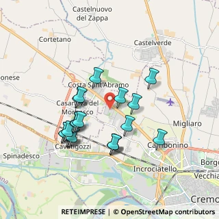 Mappa Via della Fogarina, 26100 Cremona CR, Italia (1.7125)