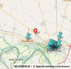 Mappa Via della Fogarina, 26100 Cremona CR, Italia (4.734)