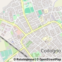 Mapa Codogno