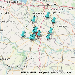 Mappa Via Alessandro Volta, 46030 Mottella MN, Italia (9.84364)