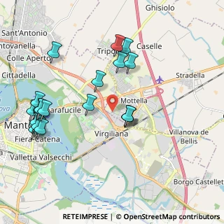 Mappa Via Alessandro Volta, 46030 Mottella MN, Italia (2.253)