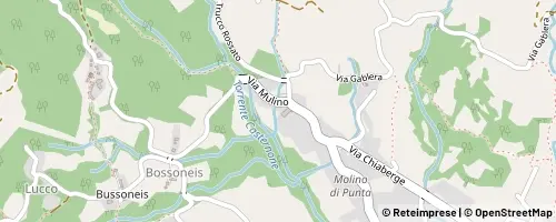 Mappa Val della Torre