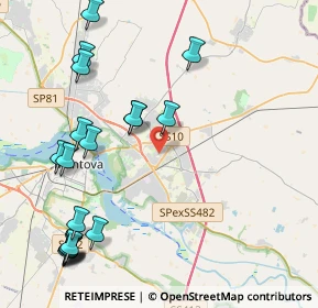 Mappa Via Don Giovanni Bosco, 46030 San Giorgio di Mantova MN, Italia (5.21947)