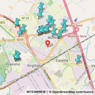 Mappa Via Don Giovanni Bosco, 46030 San Giorgio di Mantova MN, Italia (1.0995)