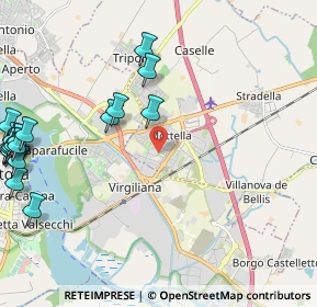 Mappa Via Don Giovanni Bosco, 46030 San Giorgio di Mantova MN, Italia (3.1235)