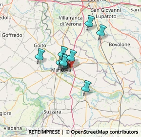 Mappa Via Europa, 46030 San Giorgio di Mantova MN, Italia (8.09583)