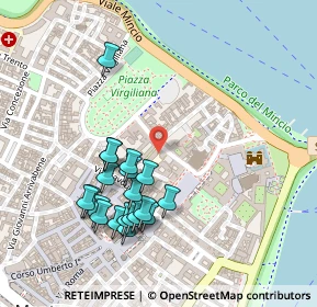 Mappa Via Fratelli Cairoli, 46100 Mantova MN, Italia (0.242)