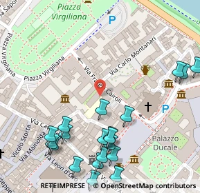 Mappa Via Fratelli Cairoli, 46100 Mantova MN, Italia (0.168)